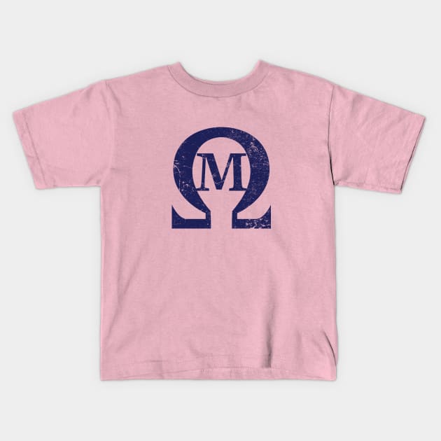 Omega Mu Kids T-Shirt by MindsparkCreative